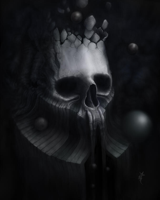 "At The Temple of The Shattered Self" - Digital 2021